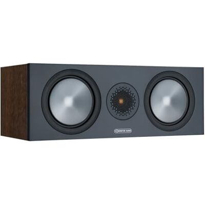 Monitor Audio Monitor Altavoz Central de Audio (Bronce C150), Color Nogal Monitor Audio Monitor Altavoz Central de Audio (Bronce C150), Color Nogal