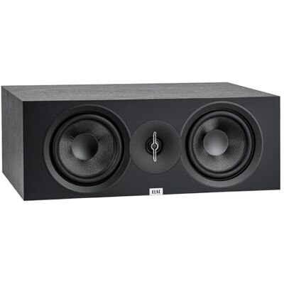 ELAC Debut Altavoz Central Ideal para transmitir música a través de su estéreo en el Marco de un Sistema Envolvente 5.1, Sonido Legendario, diseño Elegante Altavoz pasivo ELAC Debut Altavoz Central Ideal para transmitir música a través de su estéreo en el Marco de un Sistema Envolvente 5.1, Sonido Legendario, diseño Elegante Altavoz pasivo