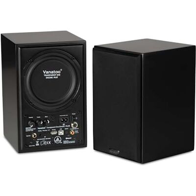 Vanatoo Encore More Even More Even More Even More Even More Altavoces eléctricos negros Altavoces Bluetooth Aux, USB, ópticos, analógicos, altavoces de PC para computadora y cine en casa (negro) Vanatoo Encore More Even More Even More Even More Even More Altavoces eléctricos negros Altavoces Bluetooth Aux, USB, ópticos, analógicos, altavoces de PC para computadora y cine en casa (negro)