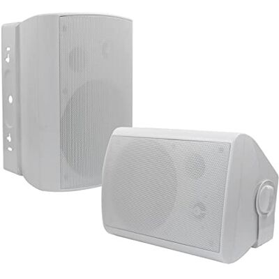 Herdio Altavoces para el Exterior 6,5 Pulgadas 400 vatios Altavoz Impermeables Exterior jardín, terraza, Comedor Usuario Altavoz Exterior Blanco Herdio Altavoces para el Exterior 6,5 Pulgadas 400 vatios Altavoz Impermeables Exterior jardín, terraza, Comedor Usuario Altavoz Exterior Blanco