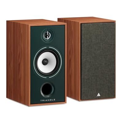 Triangle Altavoz de Biblioteca Hi-Fi BOREA BR04 Potencia Máxima 110W Rendimiento 90 DB/W/m – Versátil para Música y Cine en Casa 206 x 380 x 314 mm Verde (Par) Triangle Altavoz de Biblioteca Hi-Fi BOREA BR04 Potencia Máxima 110W Rendimiento 90 DB/W/m – Versátil para Música y Cine en Casa 206 x 380 x 314 mm Verde (Par)