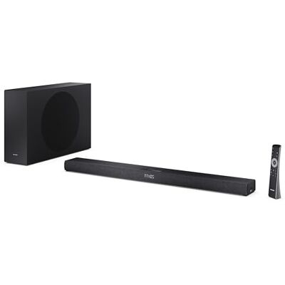 Sharp Barra de Sonido ultradelgada de 2,1 Canales con subwoofer inalámbrico, ROKU Ready, 360 W máx. Potencia Dolby Atmos, DTS Virtual:X, HDMI eARC, Bluetooth 5.3, reproducción USB Sharp Barra de Sonido ultradelgada de 2,1 Canales con subwoofer inalámbrico, ROKU Ready, 360 W máx. Potencia Dolby Atmos, DTS Virtual:X, HDMI eARC, Bluetooth 5.3, reproducción USB