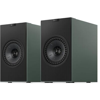 KEF Coda W Altavoces de estantería inalámbricos de Alta fidelidad, Verde Musgo Bluetooth 5.4 aptX Lossless para Tocadiscos, TV, PC, portátil y más Música TV y Cine en casa Gaming KEF Coda W Altavoces de estantería inalámbricos de Alta fidelidad, Verde Musgo Bluetooth 5.4 aptX Lossless para Tocadiscos, TV, PC, portátil y más Música TV y Cine en casa Gaming