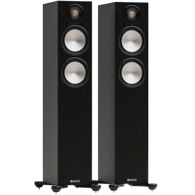 Monitor Audio Bronze 300 7G Altavoz de pie, Controladores duales de 6 Pulgadas, para Cine en casa, Audio de 2 Canales, Juegos y Entretenimiento en la Sala de Estar, Color Negro (par) Monitor Audio Bronze 300 7G Altavoz de pie, Controladores duales de 6 Pulgadas, para Cine en casa, Audio de 2 Canales, Juegos y Entretenimiento en la Sala de Estar, Color Negro (par)