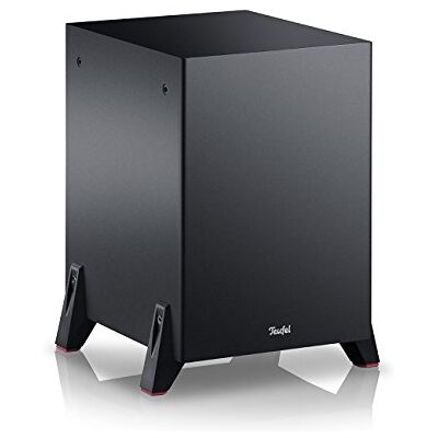 Teufel Subwoofer T 8 Subwoofer activo de alta gama, como subwoofer frontal o downfire, música de cine en casa, color negro Teufel Subwoofer T 8 Subwoofer activo de alta gama, como subwoofer frontal o downfire, música de cine en casa, color negro