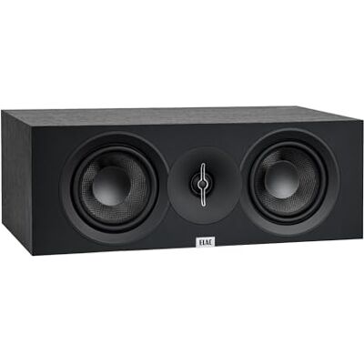 ELAC Debut 3.0 Altavoz de Canal Central, Ceniza Negra, Altavoz de Agudos de cúpula de Aluminio de 1 Pulgada y woofer Dual de Fibra de aramida de 5.25 Pulgadas, Reflejo de Graves de 2 vías, ELAC Debut 3.0 Altavoz de Canal Central, Ceniza Negra, Altavoz de Agudos de cúpula de Aluminio de 1 Pulgada y woofer Dual de Fibra de aramida de 5.25 Pulgadas, Reflejo de Graves de 2 vías,