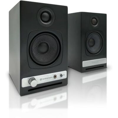 Audioengine A2 HD (HD3) 60W Enceintes de Bureau alimentées Sans Fil DAC 24 bits USB et amplificateur analogique intégrés aptX HD Bluetooth, entrées USB, RCA et 3, 5 mm Cbles Inclus (Blanc) Audioengine A2 HD (HD3) 60W Enceintes de Bureau alimentées Sans Fil DAC 24 bits USB et amplificateur analogique intégrés aptX HD Bluetooth, entrées USB, RCA et 3, 5 mm Cbles Inclus (Blanc)