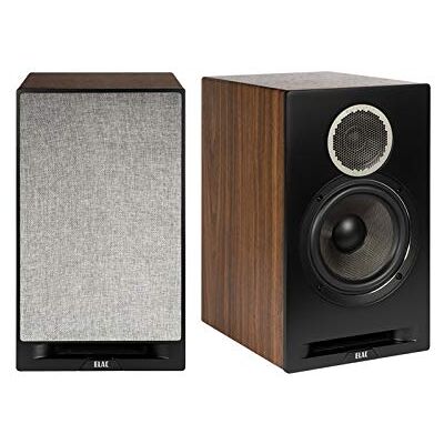 ELAC Debut Reference DBR62 Par de Altavoces para estantería (Negro/Nogal) ELAC Debut Reference DBR62 Par de Altavoces para estantería (Negro/Nogal)