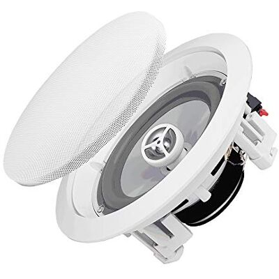 OSD Audio Pareja de Altavoces de Techo a Prueba de Intemperie de 6.5 Pulgadas estéreo Interior/Exterior OSD Audio Pareja de Altavoces de Techo a Prueba de Intemperie de 6.5 Pulgadas estéreo Interior/Exterior