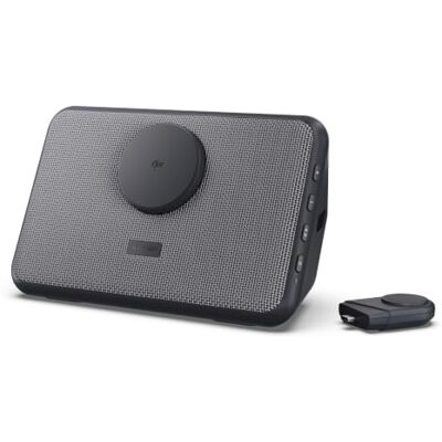 Sharp CP-DS08(BK) Cargador Qi2 4 en 1 con Altavoz Bluetooth – Negro Grafito Carga Qi2 certificada de 15W compatible con MagSafe, adaptador Apple Watch, carga USB-C y estéreo Bluetooth de 40W. Sharp CP-DS08(BK) Cargador Qi2 4 en 1 con Altavoz Bluetooth – Negro Grafito Carga Qi2 certificada de 15W compatible con MagSafe, adaptador Apple Watch, carga USB-C y estéreo Bluetooth de 40W.