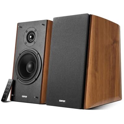Edifier Kit de Altavoces Bluetooth 2.0 con Mando a Distancia IR y Entrada óptica, 120 vatios Warm Oak Edifier Kit de Altavoces Bluetooth 2.0 con Mando a Distancia IR y Entrada óptica, 120 vatios Warm Oak