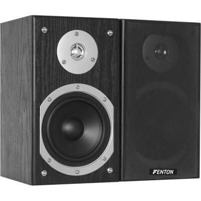 Fenton SHFB55B Altavoces HiFi estantería 5", Color Negro Fenton SHFB55B Altavoces HiFi estantería 5", Color Negro