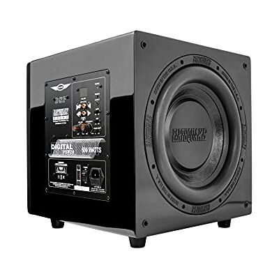 Earthquake Sound MiniMe DSP P-10 Subwoofer Alimentado de 10 Pulgadas con Control DSP y tecnología de radiador pasivo Slaps Earthquake Sound MiniMe DSP P-10 Subwoofer Alimentado de 10 Pulgadas con Control DSP y tecnología de radiador pasivo Slaps