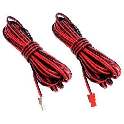 Generic 2X Pcs Cable de bocina Speaker Sound Red Wires Cords Cables Compatible With Samsung Home Cinema Generic 2X Pcs Cable de bocina Speaker Sound Red Wires Cords Cables Compatible With Samsung Home Cinema