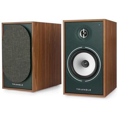 Triangle Altavoces Activos BOREA BR03 Connect Altavoces de Estantería Bluetooth con Amplificador 2X 60W Audio HD Entradas Phono/Plato TV ARC & USB 206 x 360 x 314 mm Verde (Par) Triangle Altavoces Activos BOREA BR03 Connect Altavoces de Estantería Bluetooth con Amplificador 2X 60W Audio HD Entradas Phono/Plato TV ARC & USB 206 x 360 x 314 mm Verde (Par)