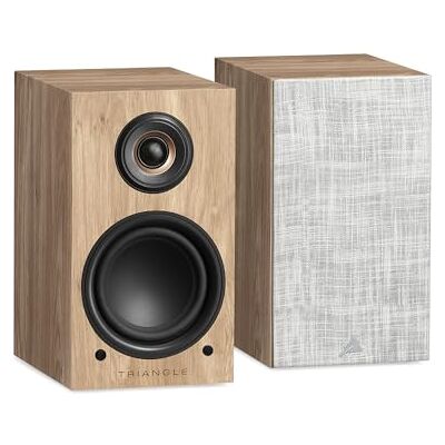 Triangle Altavoces Activos LN01A Altavoces de estantería Bluetooth con Amplificador de 2x50W Audio HD Entradas Phono/Plato óptico y Salida para subwoofer 165x291x225 mm – Roble Claro (Par) Triangle Altavoces Activos LN01A Altavoces de estantería Bluetooth con Amplificador de 2x50W Audio HD Entradas Phono/Plato óptico y Salida para subwoofer 165x291x225 mm – Roble Claro (Par)