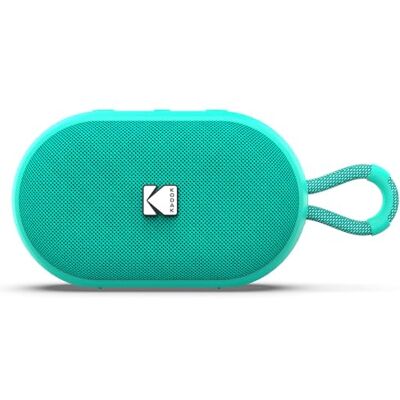 Kodak Enceinte Portable Sans Fil PWS-2284 Étanche IPX7, Bluetooth, 6W RMS, TWS Stéréo, Batterie 1500mAh, Autonomie 10-12h, Fonction Mains Libres, Sangle Silicone, Câble Type-C Inclus Vert Kodak Enceinte Portable Sans Fil PWS-2284 Étanche IPX7, Bluetooth, 6W RMS, TWS Stéréo, Batterie 1500mAh, Autonomie 10-12h, Fonction Mains Libres, Sangle Silicone, Câble Type-C Inclus Vert