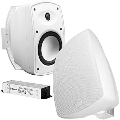 OSD Audio BTP-650 Altavoz para Patio (6,5", Bluetooth, para Interior o Exterior, 30 W), Color Blanco Patio 6.5-Inch Blanco OSD Audio BTP-650 Altavoz para Patio (6,5", Bluetooth, para Interior o Exterior, 30 W), Color Blanco Patio 6.5-Inch Blanco