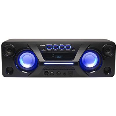Denver Electronics 40W Negro Altavoz portátil Altavoces portátiles (5 cm, 40 W, Inalámbrico, 2.1+EDR, A2DP, 10 m) Denver Electronics 40W Negro Altavoz portátil Altavoces portátiles (5 cm, 40 W, Inalámbrico, 2.1+EDR, A2DP, 10 m)