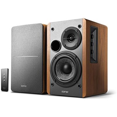 Edifier R1280T Altavoces de estantería alimentados Monitores activos de campo cercano 2.0 Altavoz de monitor de estudio Caja de madera 42 vatios RMS Edifier R1280T Altavoces de estantería alimentados Monitores activos de campo cercano 2.0 Altavoz de monitor de estudio Caja de madera 42 vatios RMS