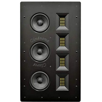 Earthquake Sound Cinenova Clarte In Wall LCR Speaker 600W 8 Ohm Earthquake Sound Cinenova Clarte In Wall LCR Speaker 600W 8 Ohm