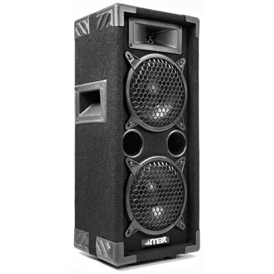 MAX 26 Altavoz pasivo PA 6.5" 1200W para Discotecas Color Negro MAX 26 Altavoz pasivo PA 6.5" 1200W para Discotecas Color Negro