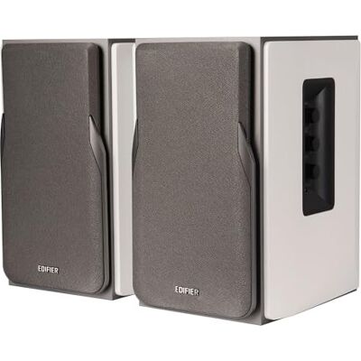 Edifier R1380T Altavoces Estudio Biblioteca Activos, Mando a Distancia IR, entradas RCA, Tomas ópticas y coaxiales, Amplificador Integrado, 42 W, Color Blanco Edifier R1380T Altavoces Estudio Biblioteca Activos, Mando a Distancia IR, entradas RCA, Tomas ópticas y coaxiales, Amplificador Integrado, 42 W, Color Blanco