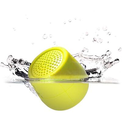 Lexon MINO X Floatable Water Resistant IPX7 Portable Bluetooth Speaker 3W Acid Yellow Lexon MINO X Floatable Water Resistant IPX7 Portable Bluetooth Speaker 3W Acid Yellow