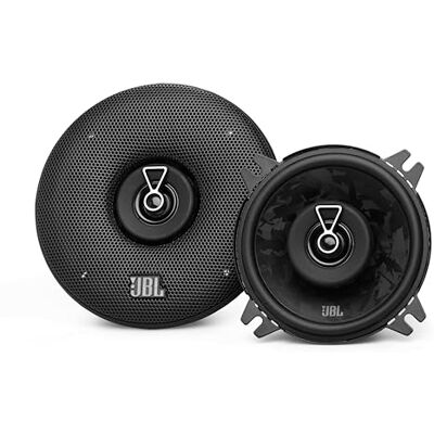 JBL Stage3 Gen2 48 Altavoces de Coche Coaxiales de 4 Pulgadas (100mm) con Rejilla 50W RMS 400W Pico Tecnología Plus One Fibra de Vidrio Impedancia 4 Ohmios para Sonido HiFi JBL Stage3 Gen2 48 Altavoces de Coche Coaxiales de 4 Pulgadas (100mm) con Rejilla 50W RMS 400W Pico Tecnología Plus One Fibra de Vidrio Impedancia 4 Ohmios para Sonido HiFi