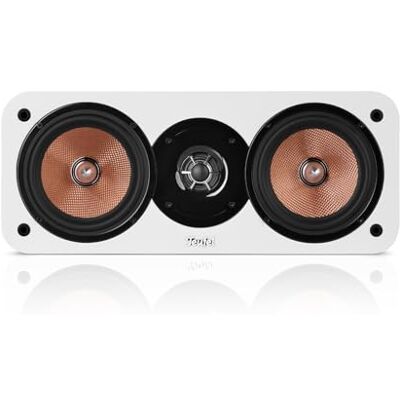 Teufel Ultima Center Altavoz Central HiFi Home Cinema, diseño Moderno y Atemporal Blanco Teufel Ultima Center Altavoz Central HiFi Home Cinema, diseño Moderno y Atemporal Blanco