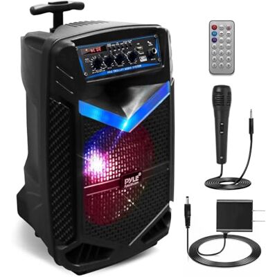 NOBU JAPAN 400 W Altavoz Bluetooth Inalámbrico - Sistema PA portátil con subwoofer de 8 pulgadas NOBU JAPAN 400 W Altavoz Bluetooth Inalámbrico - Sistema PA portátil con subwoofer de 8 pulgadas