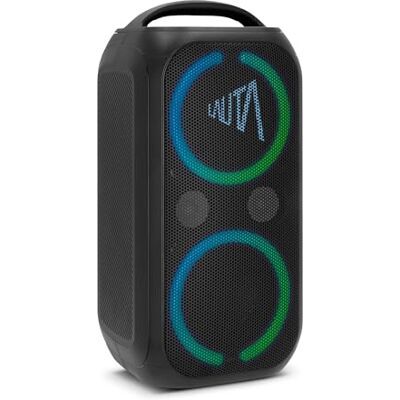 TechniSat LAUTA WUMMSBOX: Altavoz Bluetooth portátil de Alta Gama (160 W Pico, Sonido de Fiesta 103 dB, Refuerzo de Graves, TWS, 12 h batería, LED, IPX4, 80 W RMS) TechniSat LAUTA WUMMSBOX: Altavoz Bluetooth portátil de Alta Gama (160 W Pico, Sonido de Fiesta 103 dB, Refuerzo de Graves, TWS, 12 h batería, LED, IPX4, 80 W RMS)