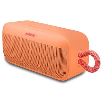 Bose SoundLink Plus Altavoz Bluetooth portátil, Altavoz para Exterior inalámbrico, hasta 20 Horas de autonomía, Resistente al Agua y al Polvo, Atardecer de melocotón Edición Limitada Bose SoundLink Plus Altavoz Bluetooth portátil, Altavoz para Exterior inalámbrico, hasta 20 Horas de autonomía, Resistente al Agua y al Polvo, Atardecer de melocotón Edición Limitada