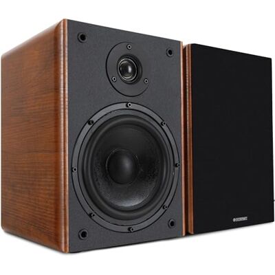 McGrey BSS-365 BN 6, 5" Altavoces de Estantería HiFi Par marrón 2X 60W RMS McGrey BSS-365 BN 6, 5" Altavoces de Estantería HiFi Par marrón 2X 60W RMS
