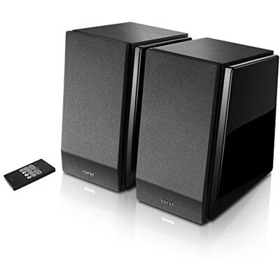 Edifier R1850DB Altavoces Activos para estantería con Bluetooth y Entrada óptica, Altavoz de Monitor de Estudio 2.0, Amplificador Integrado con Salida de línea de subwoofer Edifier R1850DB Altavoces Activos para estantería con Bluetooth y Entrada óptica, Altavoz de Monitor de Estudio 2.0, Amplificador Integrado con Salida de línea de subwoofer