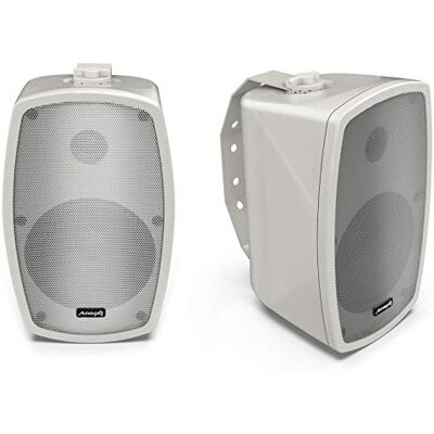 Audibax Ambient 5 White Pareja de Altavoces Pasivos Pared 5 Pulgadas 100v / 8 Ohm Audibax Ambient 5 White Pareja de Altavoces Pasivos Pared 5 Pulgadas 100v / 8 Ohm