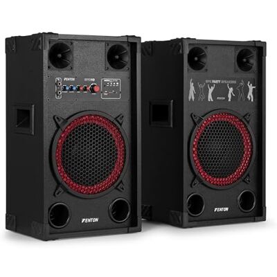 Fenton SPK110 Altavoz Activo Bluetooth USB 10" Color Negro Fenton SPK110 Altavoz Activo Bluetooth USB 10" Color Negro
