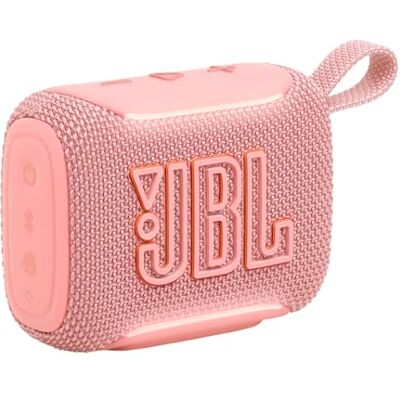 JBL Go 5, Altavoz Ultraportátil Bluetooth, Resistente al Agua, Rosa JBL Go 5, Altavoz Ultraportátil Bluetooth, Resistente al Agua, Rosa
