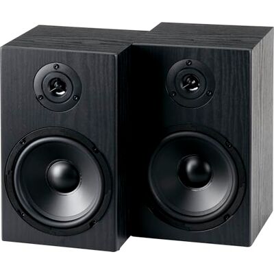 McGrey BSS-265 BK 6, 5" Altavoces de Estantería HiFi Par Negro 2X 40W RMS McGrey BSS-265 BK 6, 5" Altavoces de Estantería HiFi Par Negro 2X 40W RMS