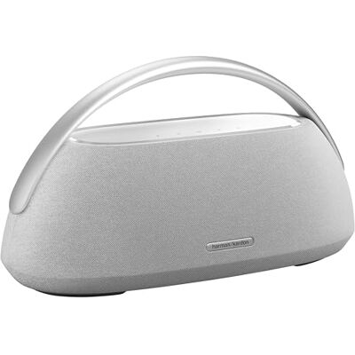 Harman Kardon Go Plus Play 3 Altavoz portátil, con Sonido estéreo, diseño Elegante, tecnología Bluetooth, Controles táctiles intuitivos y duración de batería de hasta 8 hrs, Gris, Enchufe EU (Tipo C) Harman Kardon Go Plus Play 3 Altavoz portátil, con Sonido estéreo, diseño Elegante, tecnología Bluetooth, Controles táctiles intuitivos y duración de batería de hasta 8 hrs, Gris, Enchufe EU (Tipo C)