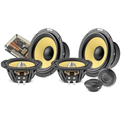 Focal-JMlab Sistema de Altavoces K2 de 3 vías de Alta Gama de 16,5 cm Focal-JMlab Sistema de Altavoces K2 de 3 vías de Alta Gama de 16,5 cm