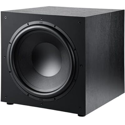 ELAC Debut 3.0 Subwoofer – Ideal para Reproducir música a través de tu estéreo como Parte de un Sistema Envolvente 5.1, Sonido Legendario, diseño Elegante, Color Negro ELAC Debut 3.0 Subwoofer – Ideal para Reproducir música a través de tu estéreo como Parte de un Sistema Envolvente 5.1, Sonido Legendario, diseño Elegante, Color Negro