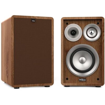 WIIBO ACOUSTICS Wiibo Vintage 6 Nogal Altavoces Estantería 3 Vías 100W Pareja WIIBO ACOUSTICS Wiibo Vintage 6 Nogal Altavoces Estantería 3 Vías 100W Pareja