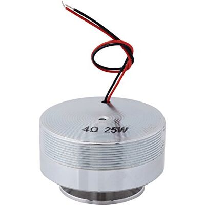 Hakeeta 1 altavoz de resonancia de 50 mm, altavoz resonante de todas las frecuencias, altavoz de vibración/graves fuertes (4Ω 25 W) Hakeeta 1 altavoz de resonancia de 50 mm, altavoz resonante de todas las frecuencias, altavoz de vibración/graves fuertes (4Ω 25 W)