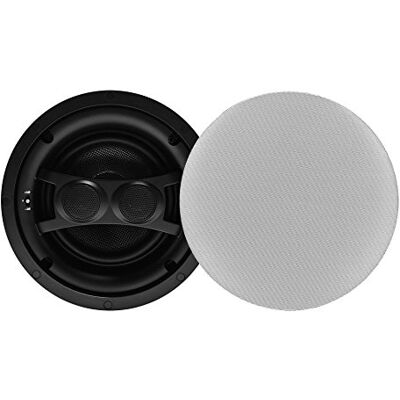 Earthquake Altavoces estéreo sin Bordes (350 W, 8 Ohm, dipolares), Color Negro Earthquake Altavoces estéreo sin Bordes (350 W, 8 Ohm, dipolares), Color Negro