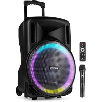 Fenton FT15LED Altavoz Activo Bluetooth USB 15" 800W Color Negro Bluetooth y USB incorporados, potencia de 800W, woofer de 15 pulgadas, pensado para grupos, bandas y actuaciones en vivo Fenton FT15LED Altavoz Activo Bluetooth USB 15" 800W Color Negro Bluetooth y USB incorporados, potencia de 800W, woofer de 15 pulgadas, pensado para grupos, bandas y actuaciones en vivo