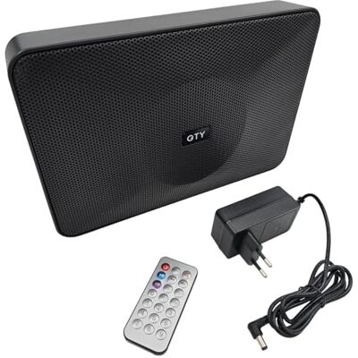 GTY Altavoz Bluetooth Activo -A4021: Altavoz Compacto autoamplificado con TWS, reproducción USB y Entrada AUX (60 W RMS / 120 W de Potencia máxima). GTY Altavoz Bluetooth Activo -A4021: Altavoz Compacto autoamplificado con TWS, reproducción USB y Entrada AUX (60 W RMS / 120 W de Potencia máxima).