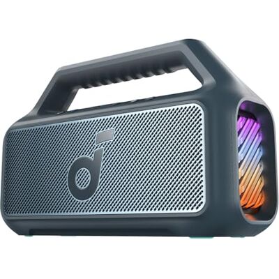 Soundcore Boom 2 Altavoz Bluetooth Potente 80 W, 24 h, IPX7 Soundcore Boom 2 Altavoz Bluetooth Potente 80 W, 24 h, IPX7