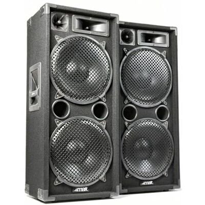MAX 212 Altavoz pasivo PA 12" 2800W para Bares y Locales Color Negro MAX 212 Altavoz pasivo PA 12" 2800W para Bares y Locales Color Negro