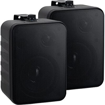 McGrey One Control BK MKIII Par de Altavoces Negro, Woofer de 4", 0 kg McGrey One Control BK MKIII Par de Altavoces Negro, Woofer de 4", 0 kg